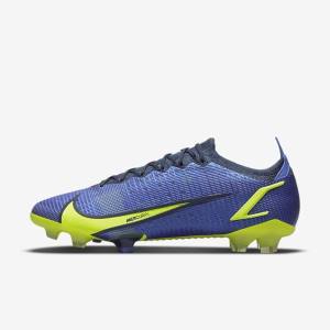 Botas de fútbol Nike Mercurial Vapor 14 Elite FG Firm-Ground Hombre Azules | NK037BVC