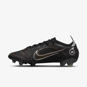 Botas de fútbol Nike Mercurial Vapor 14 Elite FG Firm-Grounds Hombre Negras Metal Plateadas Gris Metal Doradas | NK052HBI