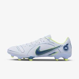 Botas de fútbol Nike Mercurial Vapor 14 Academy MG Multi-Ground Hombre Gris Azules Claro Azules | NK073XZQ