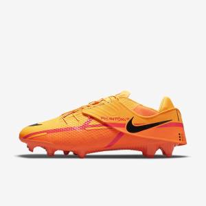 Botas de fútbol Nike Phantom GT2 Academy FlyEase MG Multi-Grounds Mujer Naranjas Rojas Claro Negras | NK260SXF