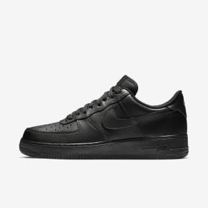 Zapatillas Nike Air Force 1 07 Hombre Negras | NK817KYG