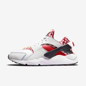 Zapatillas Nike Air Huarache Premium Liverpool F.C. Hombre Blancas Amarillo Rojas | NK507ALM