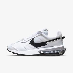 Zapatillas Nike Air Max Pre-Day Mujer Blancas Metal Plateadas Negras | NK237AIB