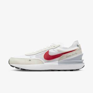 Zapatillas Nike Waffle One Hombre Blancas Verde Metal Plateadas Rojas | NK037JFA