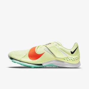 Zapatillas Running Nike Air Zoom LJ Elite Athletics Jumping Spikes Mujer Turquesa Naranjas | NK027AGK