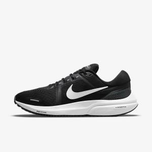 Zapatillas Running Nike Air Zoom Vomero 16 Carretera Hombre Negras Gris Oscuro Blancas | NK301HTQ