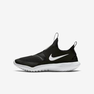 Zapatillas Running Nike Flex Runner Older Niños Negras Blancas | NK861VGN