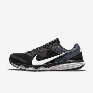 Zapatillas Running Nike Juniper Trail Trail Hombre Negras Gris Oscuro Blancas | NK927EGT