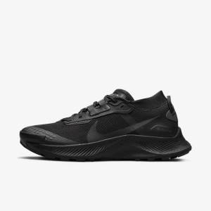 Zapatillas Running Nike Pegasus Trail 3 GORE-TEX Impermeables Trail Mujer Negras Gris Oscuro Negras | NK502WZU