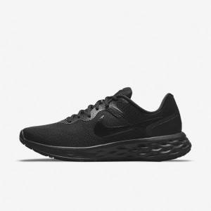 Zapatillas Running Nike Revolution 6 Next Nature Carretera Hombre Negras Gris Oscuro | NK946WFK