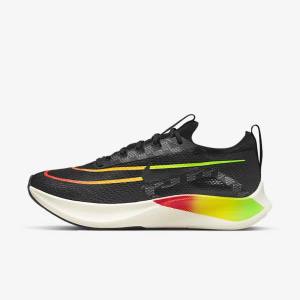 Zapatillas Running Nike Zoom Fly 4 Carretera Hombre Naranjas Negras | NK873LNE