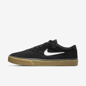 Zapatillas Skate Nike SB Chron 2 Mujer Negras Marrones Claro Blancas | NK610VFI