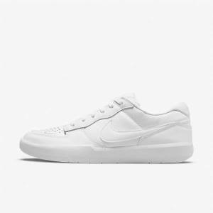 Zapatillas Skate Nike SB Force 58 Premium Mujer Blancas | NK519OCQ