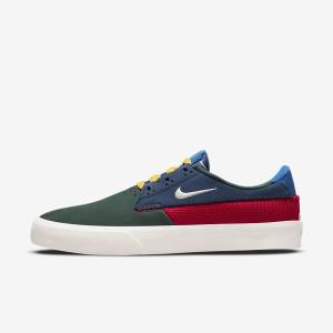 Zapatillas Skate Nike SB Shane Hombre Verde Rojas Azul Marino | NK964SMZ