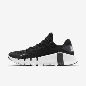 Zapatillas Training Nike Free Metcon 4 Mujer Negras Gris | NK759JXV