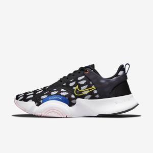 Zapatillas Training Nike SuperRep Go 2 Hombre Negras Blancas Azules Amarillo | NK307FDT