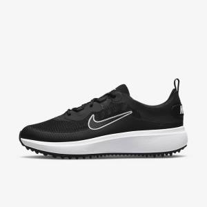 Zapatos De Golf Nike Ace Summerlite Mujer Negras Blancas | NK649BGU