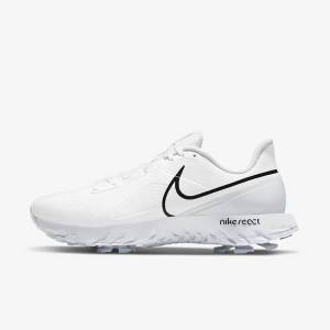 Zapatos De Golf Nike React Infinity Pro Hombre Blancas Metal Plateadas Negras | NK018OPT